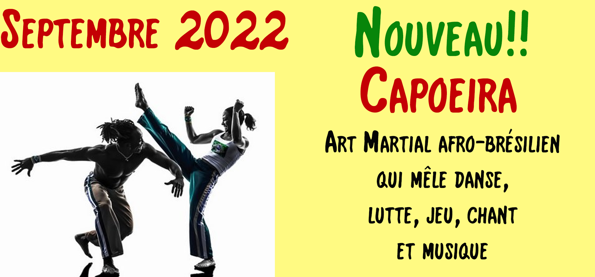 Capoeira Foyer pour tous des Mimosas Le Cannet